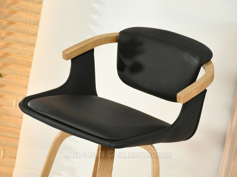 Barska stolica Marcuso (crna)