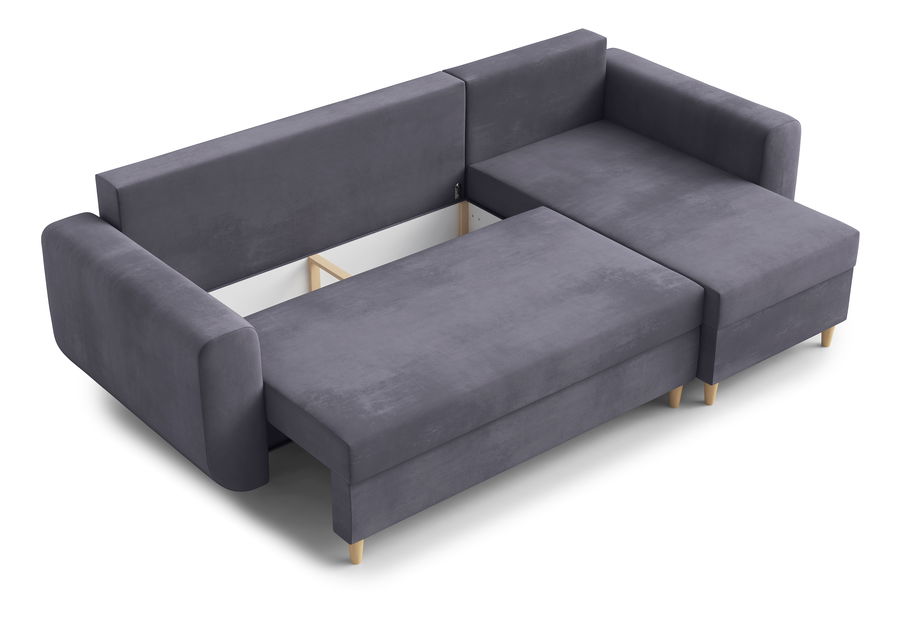 Colțar Eugenie (D) (gri)