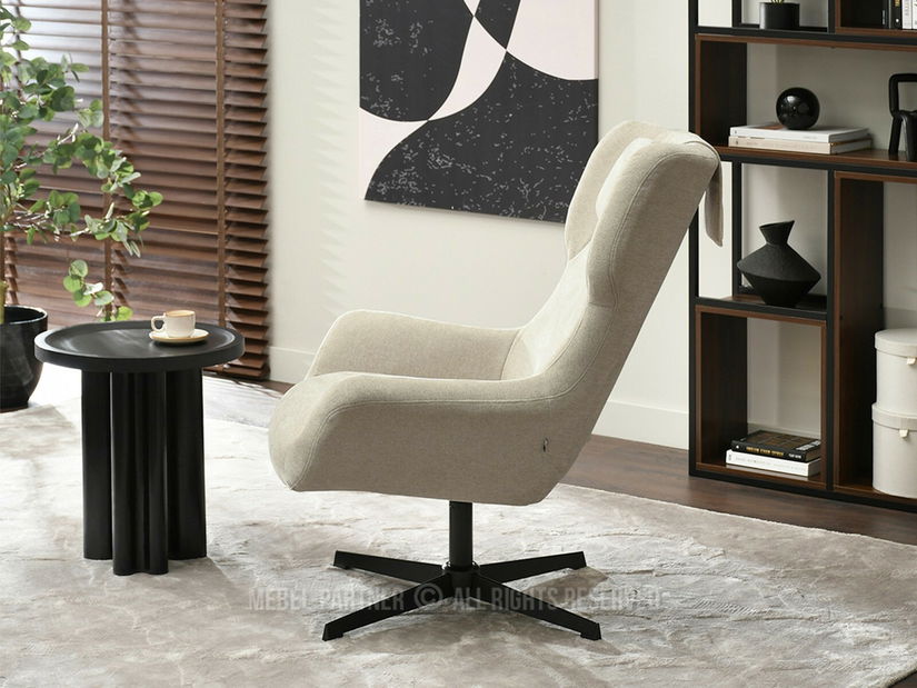 Fotoliu relax Irventendo (bej + negru)