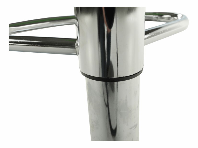 Scaun tip bar Larina (alb)