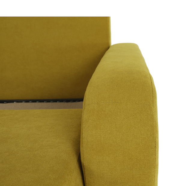 Rozkladacia pohovka Porta (horčicová)