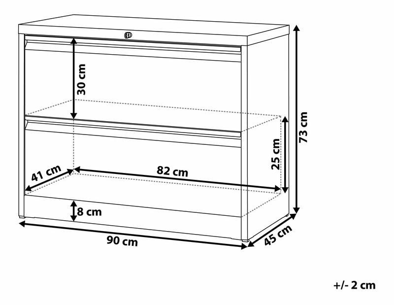 Szekrény Imaria (fekete)