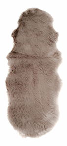 Piele artificială de miel Ladoria 4 (maro deschis)