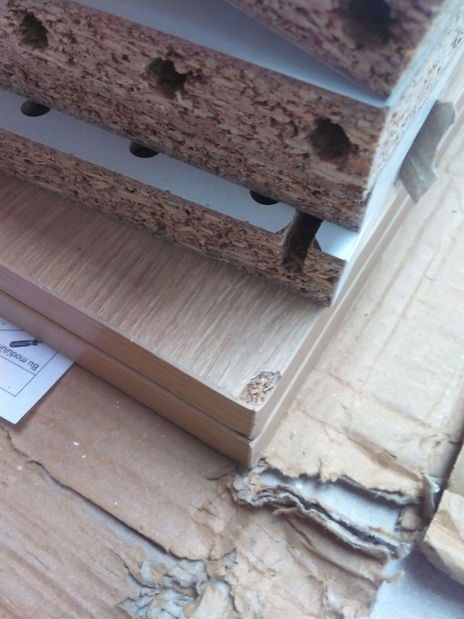 Blagovaonski stol (za 4 osobe) Kim (bijela + hrast) *Outlet moguća oštećenja