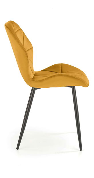 Scaun de sufragerie Kilsyth (muștar)