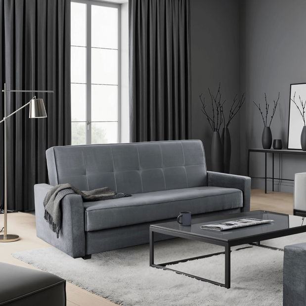 Kanapé Alinca (szürke) 