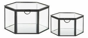 Úložný box 2 ks Tuveta (číra + čierna)