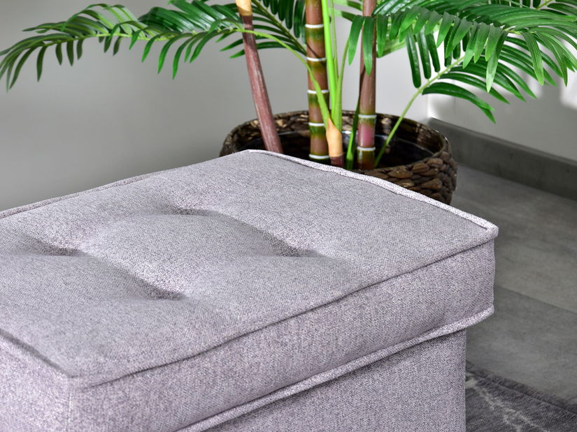 Taburetka Muriera (púdrová ružová + orech)