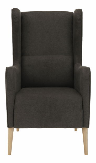 Kreslo ušiak Brius (hnedá)