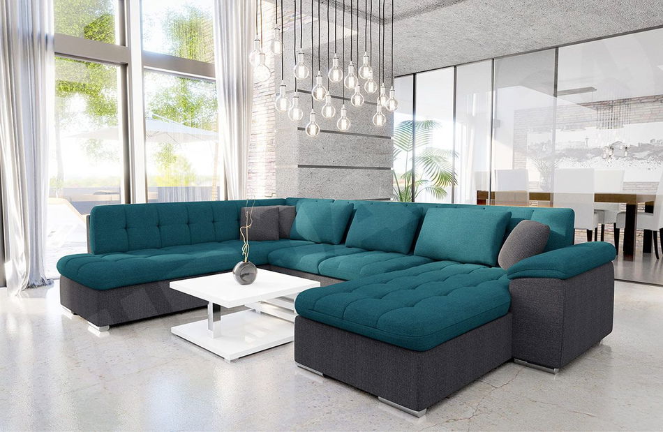 Sarok ülőgarnitúra Talia (rozsda)