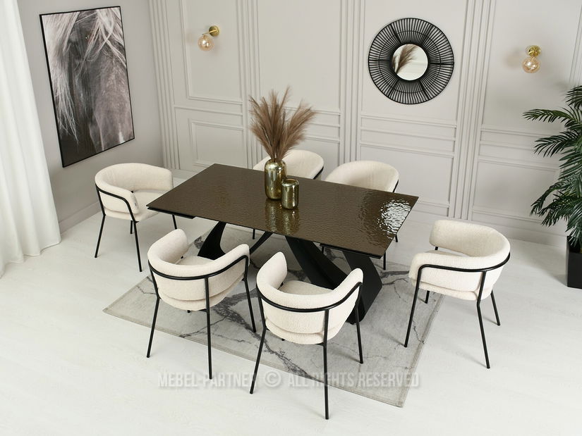 Szék Sorento (krém + fekete)