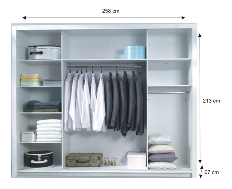 Šatníková skriňa Ariela S1-12