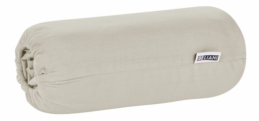 Cearceaf pentru pat 180 x 200 cm Januba (gri bej)