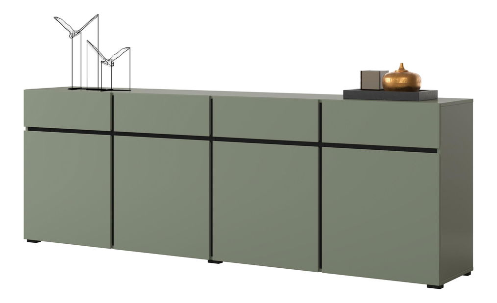 Comodă Crossroad G25 (pin verde + negru)