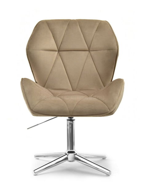 Fotelja Velma S (bež + crna)