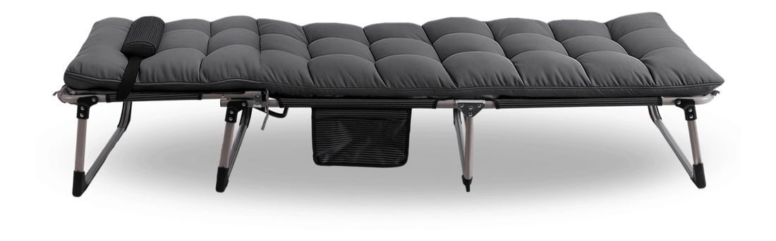 Vrtna ležaljka Venden (siva) 