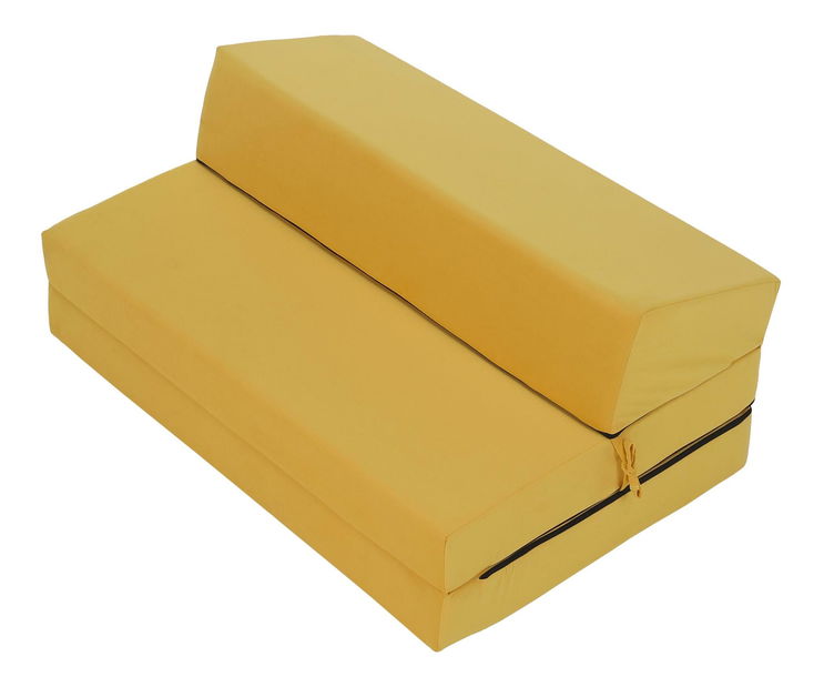 Fotoliu extensibil Viajado (galben) 