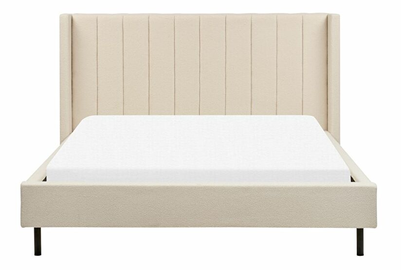 Pat matrimonial 160 cm Vue (boucle bej) (cu somieră)
