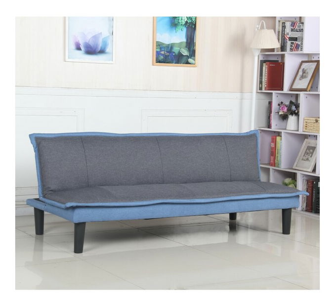 Pohovka Fimi (sivá + modrá) 