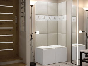 Mobilier hol Tovenaz I (Alb + Bej) 