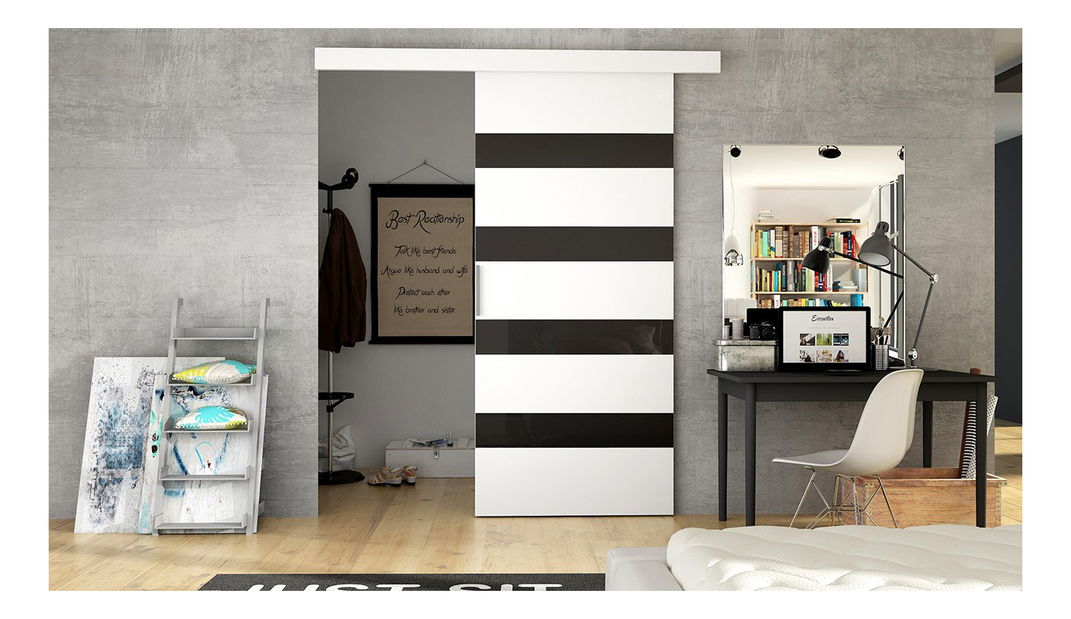 Posuvné dvere Rocco 5 (biela)