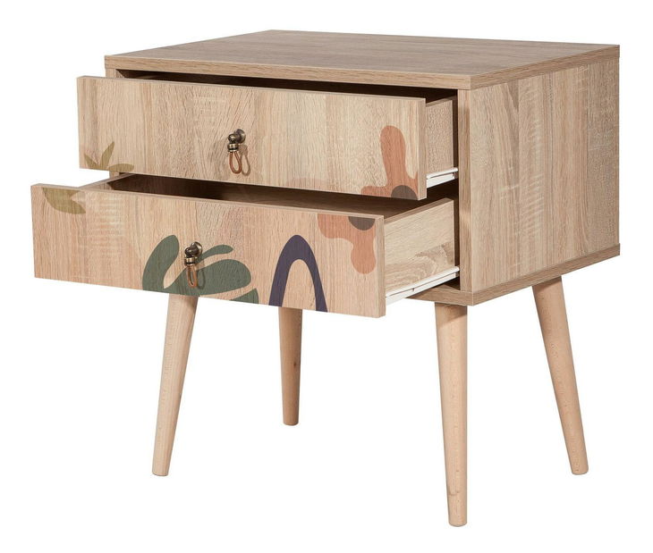 Éjjeliszekrény Tobobi 13 (többszínű)