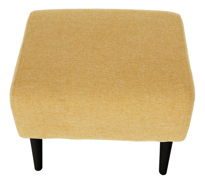 Taburet Saif (žltá + čierna)