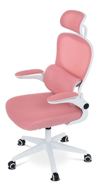 Uredska fotelja Kurtinaitis (ružičasta)