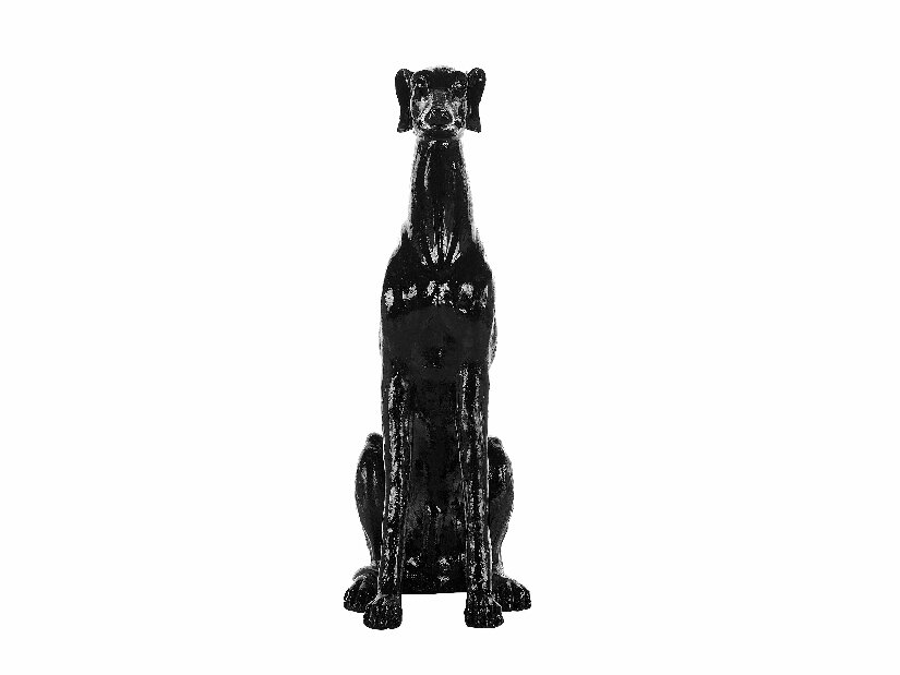 Figurină decorativă GOIANIA 80 cm (sticlă laminat) (negru)