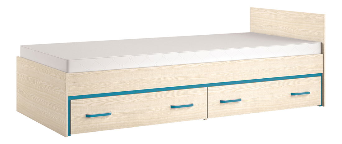 Jednolôžková posteľ 90 cm Bonti 15 (s roštom a úl. priestorom)