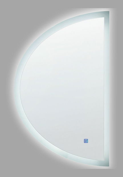 Nástenné zrkadlo Bridgette (strieborná)