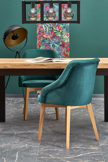 Étkezőasztal Tango (craft tölgy + fekete)