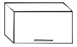 Horná kuchynská skrinka nad digestor Irys New GO-60