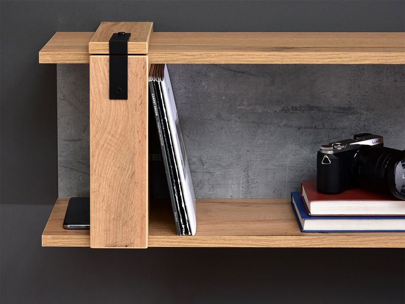 Mobilier living Subrayado 03 (stejar + negru)