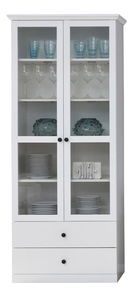 Vitrina Brendon 2W2S (bijela)