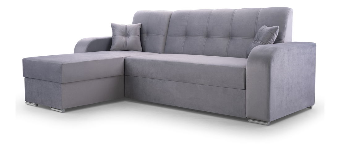 Rohová sedacia súprava Ottawa (svetlosivá) (L)