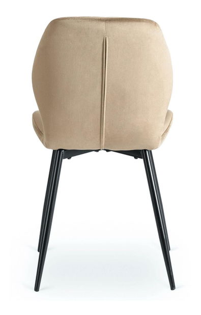 Jedálenský set Gravar (dub zlatý + čierna + béžová) (pre 4 osoby)