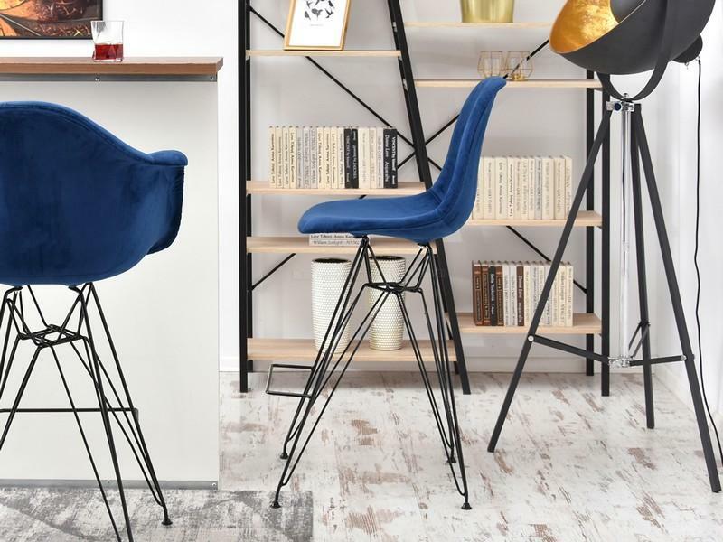 Stolička Epsie (námorícka modrá)