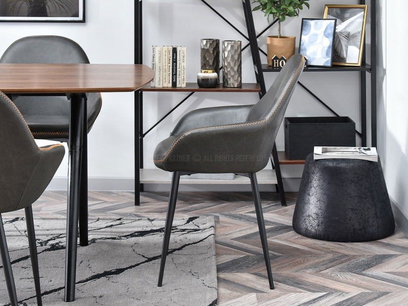 Scaun Gemer (gri + negru)