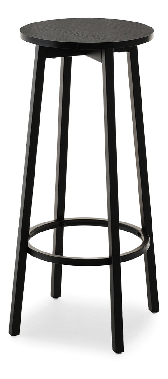 Barová stolička Boredom (čierna)