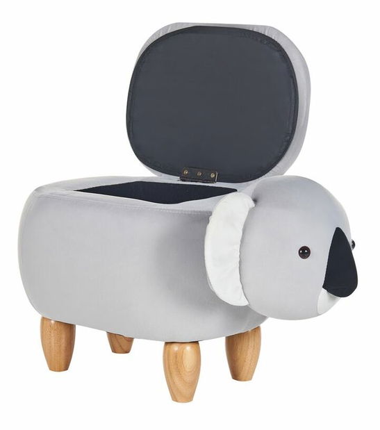 Detská stolička Catalina (sivá)