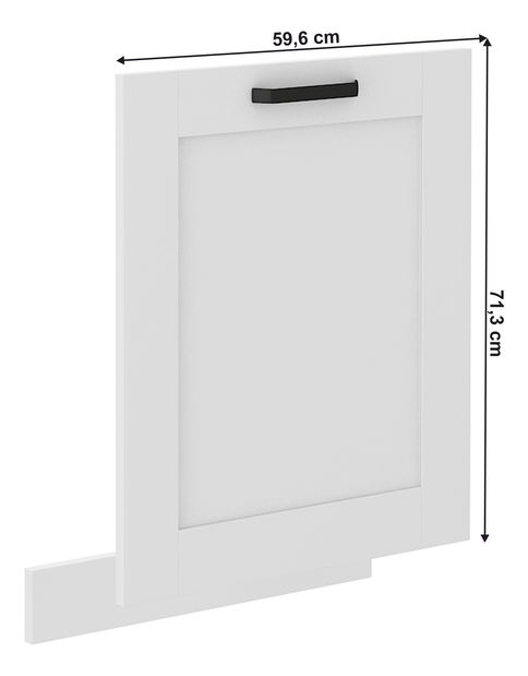 Uși pentru mașina de spălat Lesana 1 (alb) ZM 713x596 