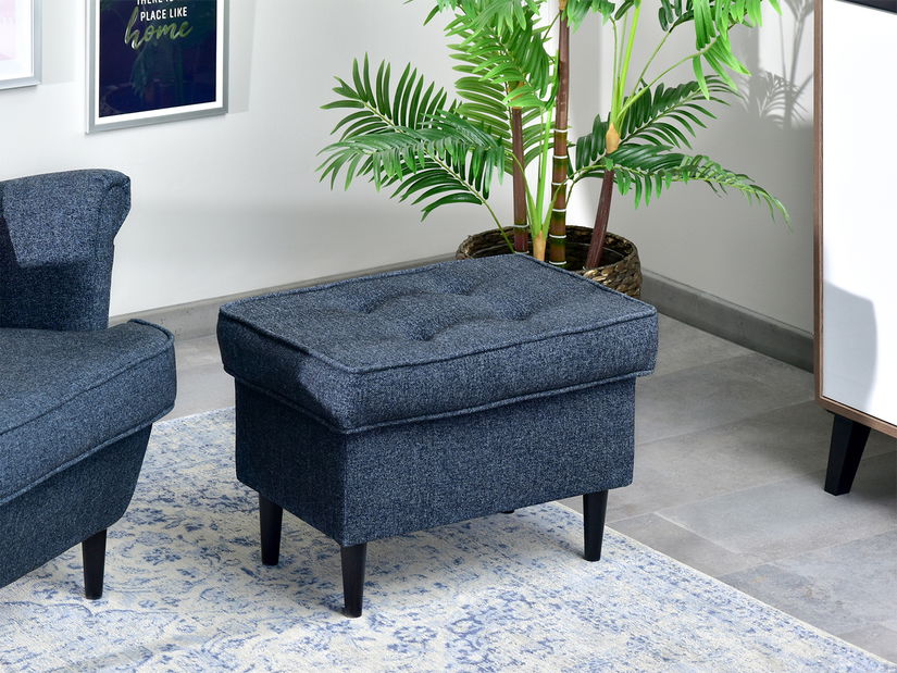 Taburetka Muriera (sivá + biela)