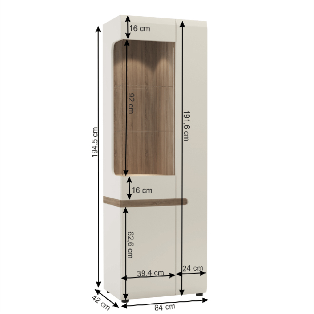 Vitrina Lysander Tip 01 LTV 03/3D 