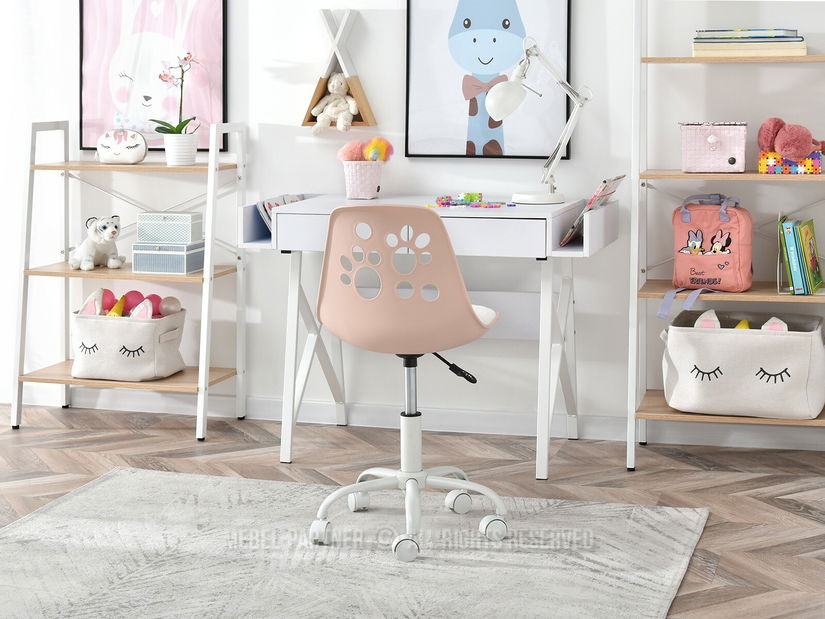 Detská stolička Footy (ružová + biela)