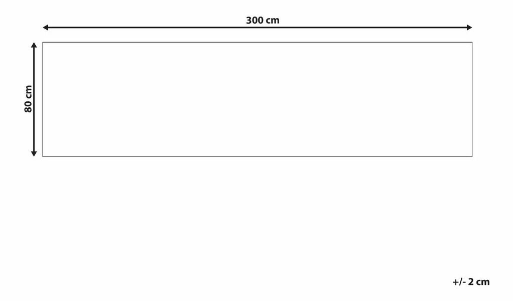 Covor 80 x 300 cm Enay (multicolor)