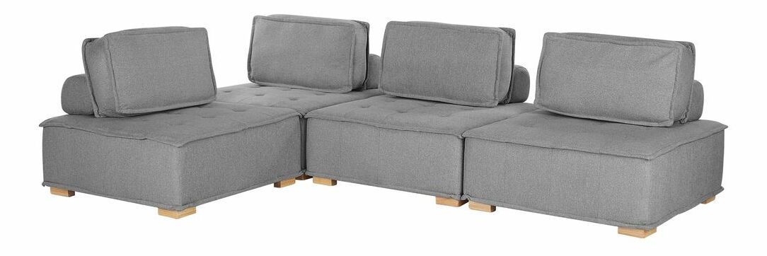 Sarok ülőgarnitúra Taj (szürke) 