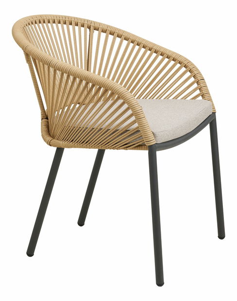 Záhradná stolička Neavetaora 1 (béžová + piesková)