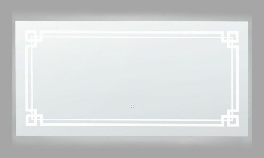 Nástenné zrkadlo Aston (strieborná)