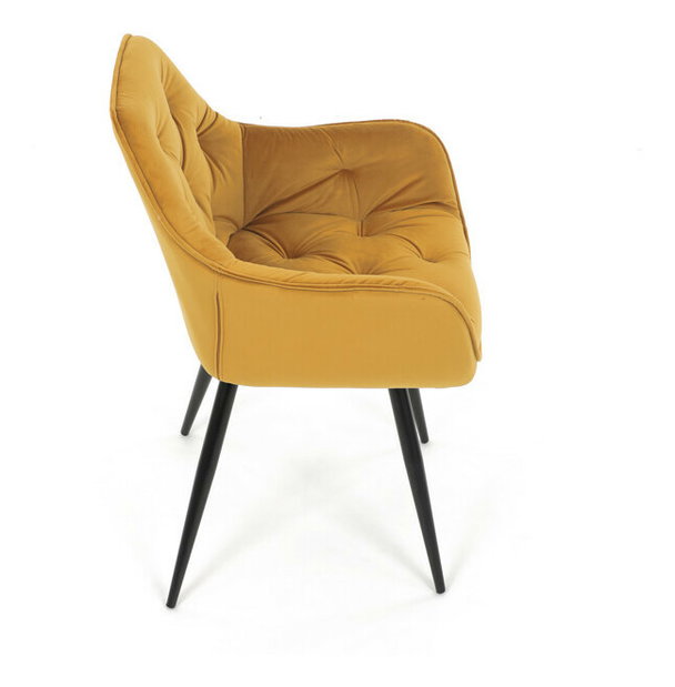 Jedálenská stolička Dummas (žltá)